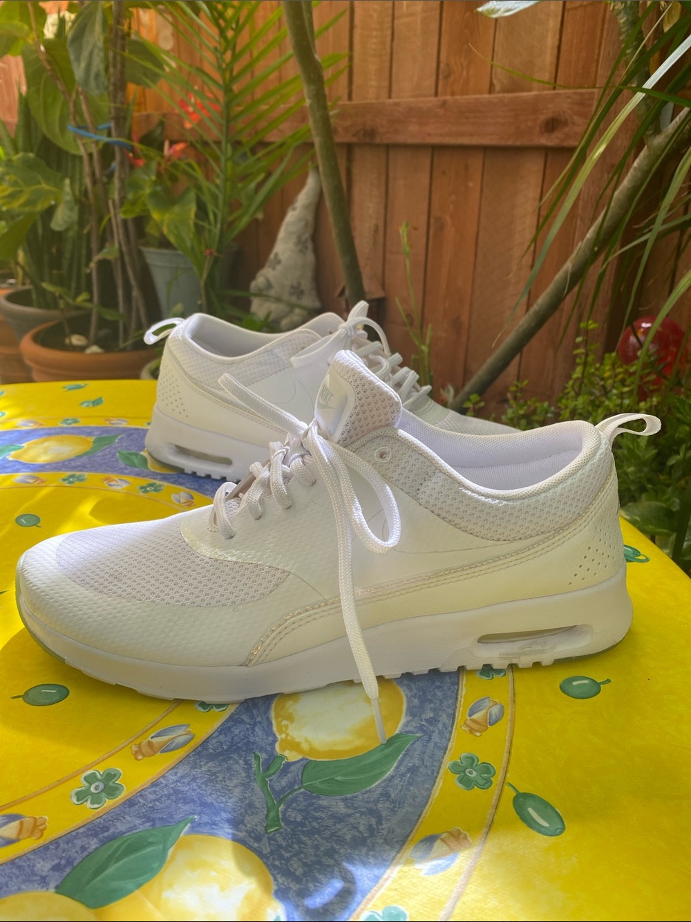 Women Nike Air Max Thea Athletic Shoes Sneakers White/White/Blue Tint FJ9302-104